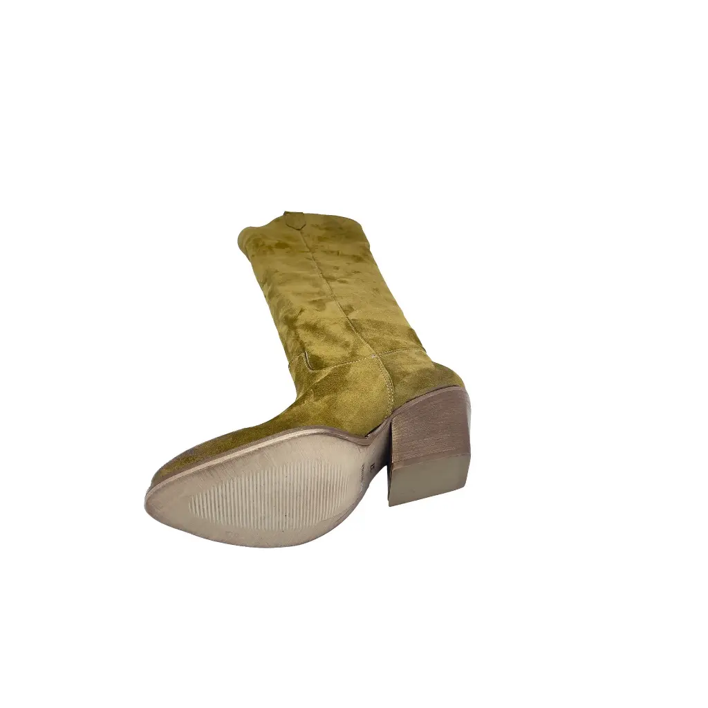 Tex alto stivale camoscio cuoio suola.webp