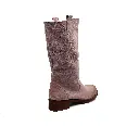 Vj Stivale camoscio rosa sfoderato esterno piede.webp