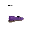 Mocassino accessorio pelle Fucsia Interno dietro.webp