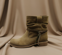 ART.278 Stivaletto donna - in camoscio taupe