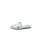 ART.0016 Sabot spuntati punta in Vera Pelle Nero e Bianco (copia)