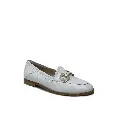 ART.175 Blue suede loafer with accessory