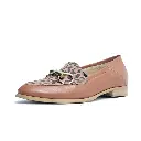 ART.173 Scarpa derby mocassino slip-on in pelle cuoio Made in Italy