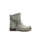St-c2 Stivaletto donna in nabuk beige alla caviglia