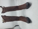 ART.283 Boots Dark brown leather Made in Italy