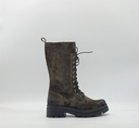 ART.39 Boots Green suede Made in Italy