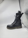 ART.289 Boots Black leather Made in Italy