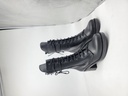 ART.288 Boots Black leather Made in Italy