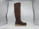 ART.44 Boots Dark brown leather Made in Italy