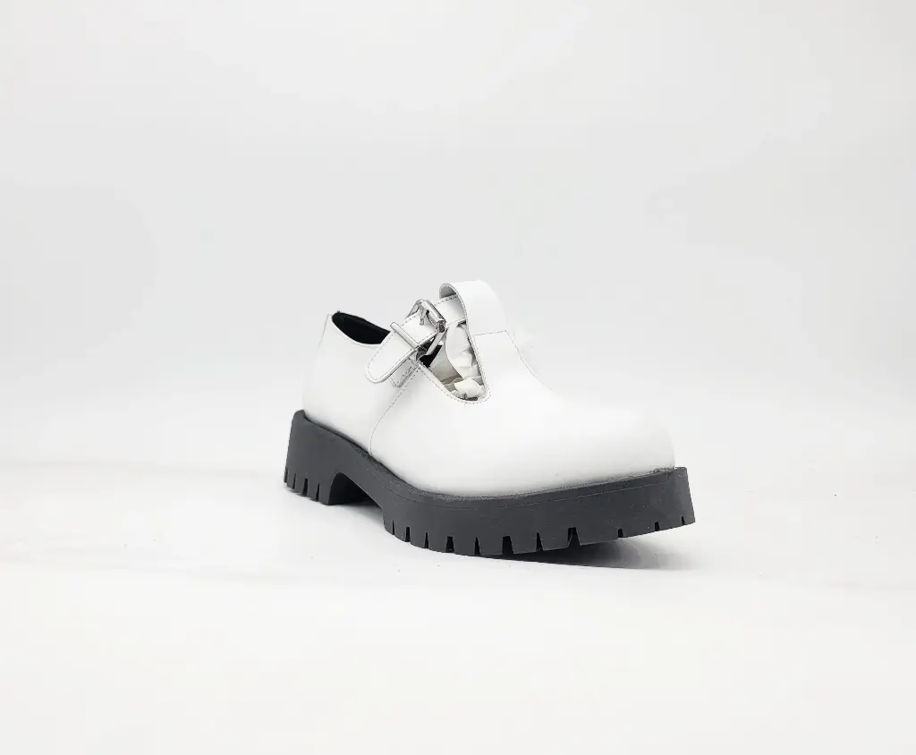 ART.138 Moccasin, Slipper, Blucher, Slip-On White leather Made in Italy