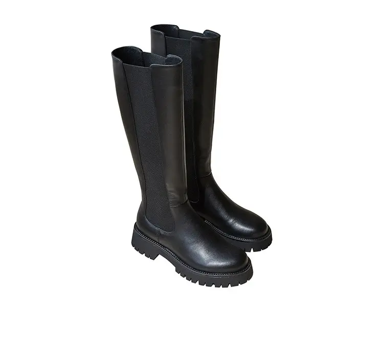 ART.231 Chelsea Boots Black leather Made in Italy