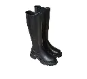 ART.231 Chelsea Boots Black leather Made in Italy