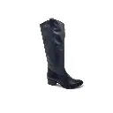 ART.263 Women's Boot in Black leather Made in Italy