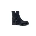 ART.247 Stivale donna in pelle nera Made in Italy