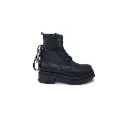 ART.246 Stivale donna in pelle nera Made in Italy