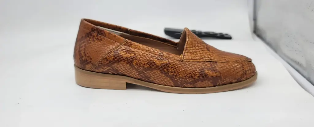 ART.173 Scarpa derby mocassino slip-on sneaker in pelle cuoio Made in Italy