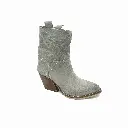 Txst70.08 Stivaletto donna - colore camoscio grigio tacco