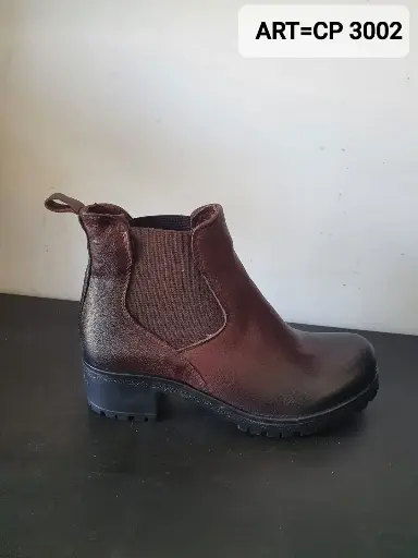 ART.115 Chelsea Boots Brown leather Made in Italy