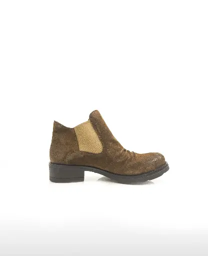 ART.145-W Chelsea Boots Tan leather Made in Italy
