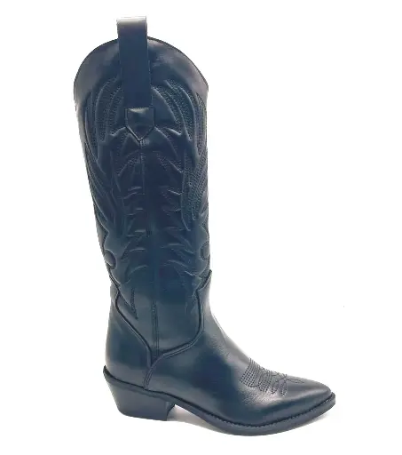 ART.243 Winter Texan-Style Boots Made in Italy