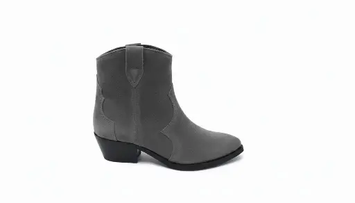 [OFFERTA SPECIALE] Tex 30.04bw - Stivaletti texani in vera pelle scamosciata grigia
