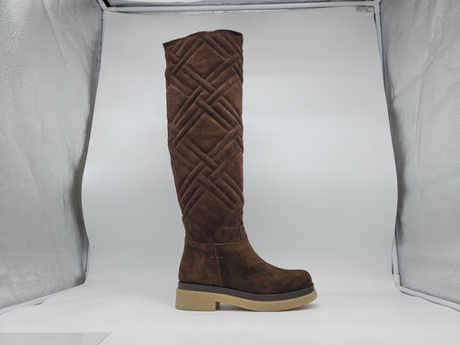 ART.44 Boots Dark brown leather Made in Italy