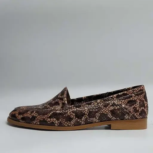 [173SNAKE] ART.173 Derby Shoe Moccasin Slip-on Sneaker Leather Made in Italy
